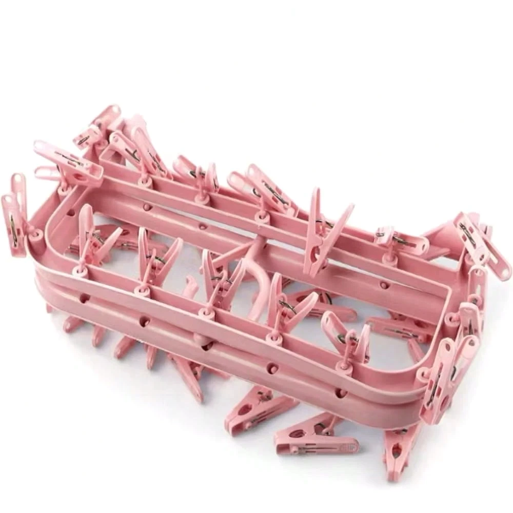 Varal Suspenso Orbital Lorvanto Blush 32 Presilhas com Giro 360 Graus