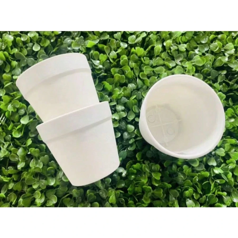 Trio de Vasos Decorativos Lorvanto Alabastro Escultural para Mesas e Aparadores